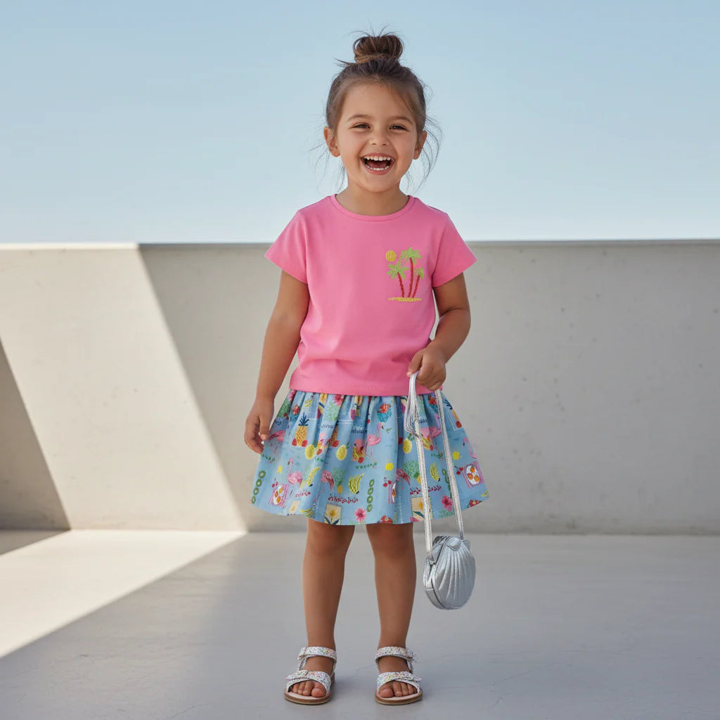 SOMEONE G Faro t-shirt - roze - 128 FAROSG02B