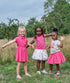 SOMEONE G Rien kleedje - dark pink - 98 RIENSG51J