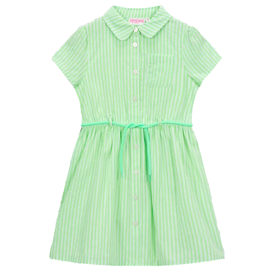 SOMEONE G Marley kleedje - fluo green - 92 MARLEYSG51C