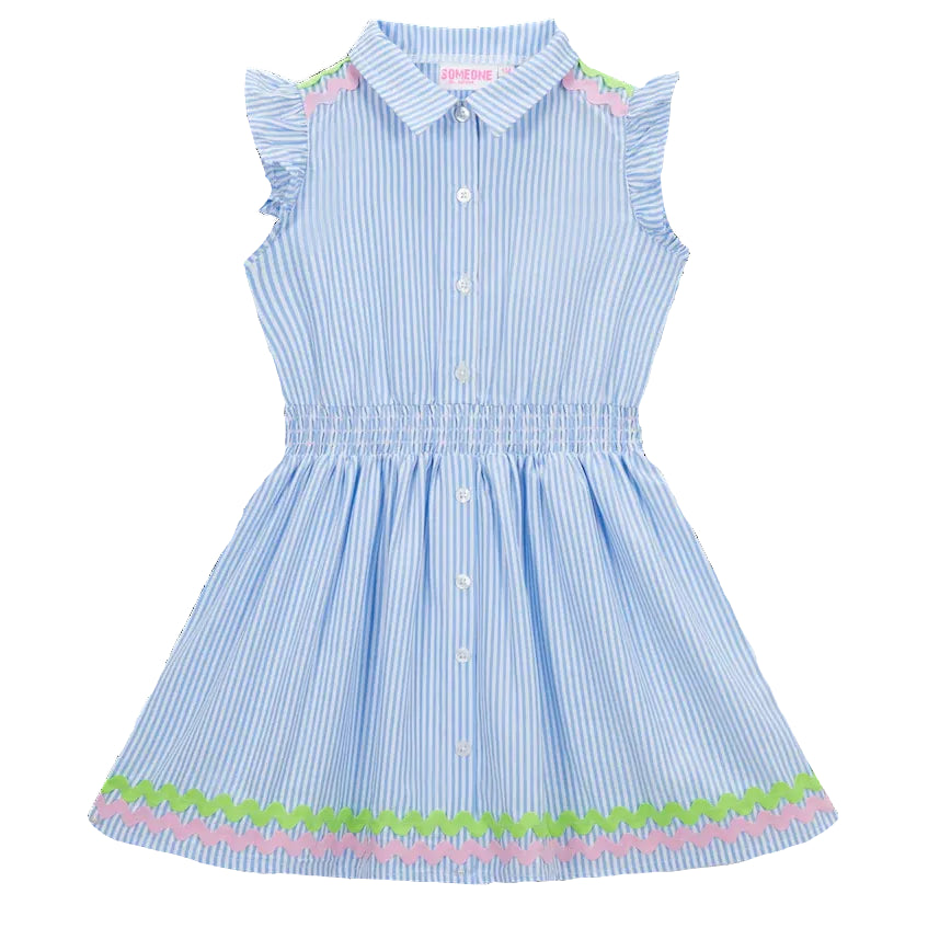 SOMEONE G Felice kleedje - med. blue - 92 FELICESG51I