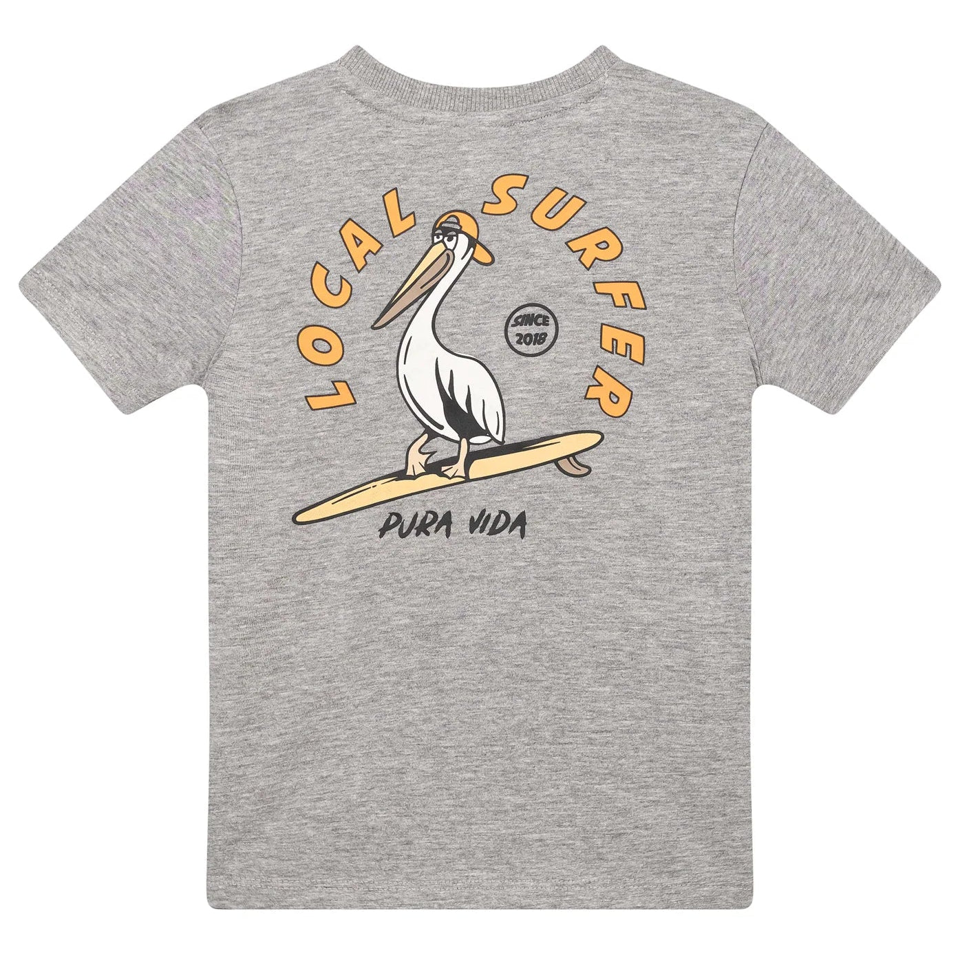 SOMEONE B Wavey t-shirt - grey melange - 122 WAVEYSB02C