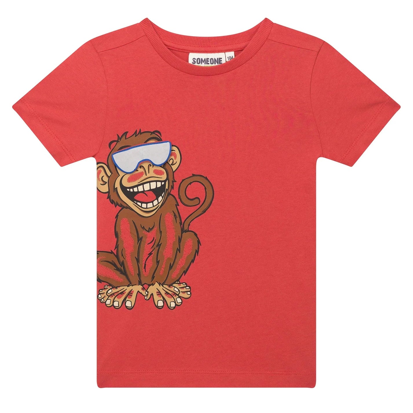 SOMEONE B Oliver t-shirt - dark orange - 140 OLIVERSB02A