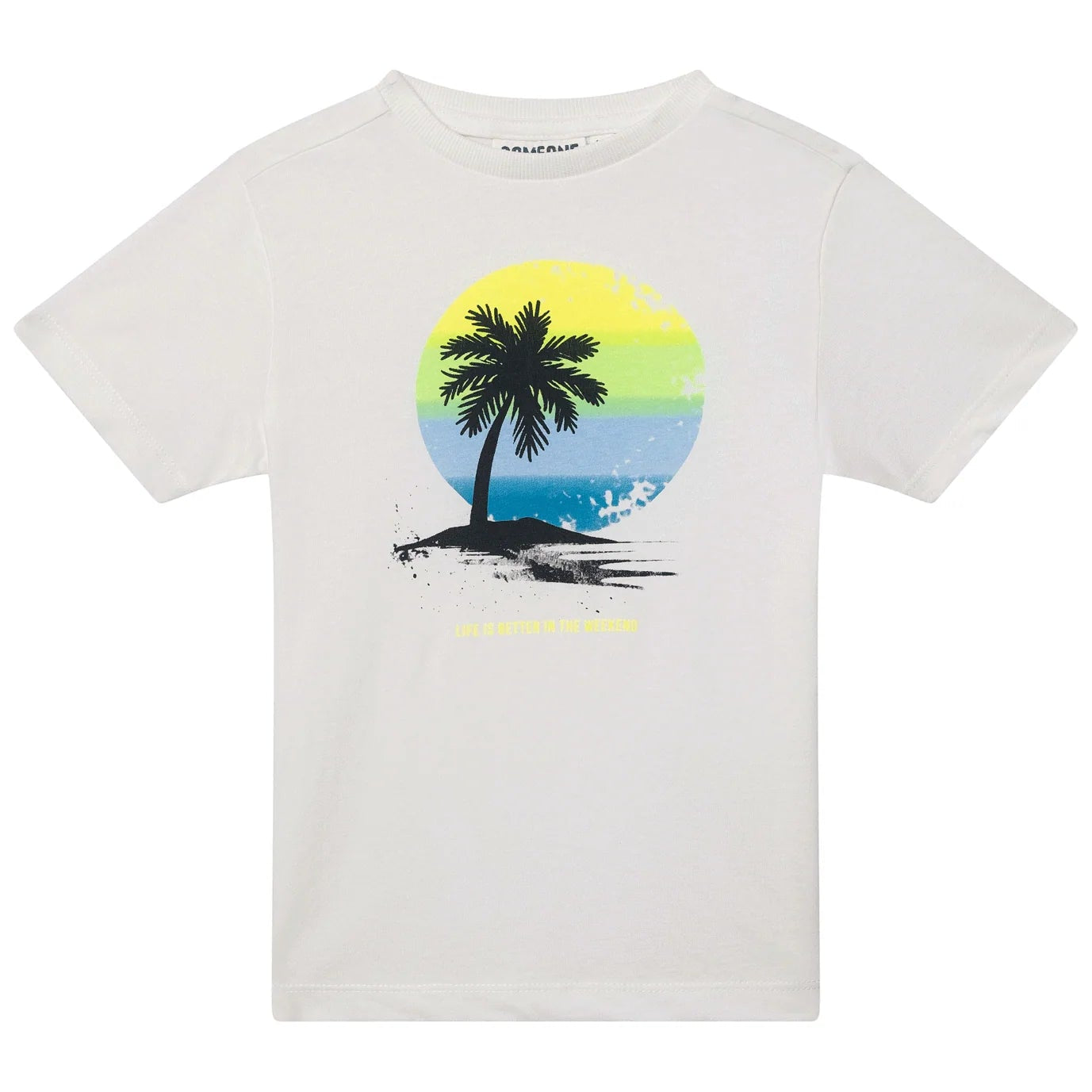SOMEONE B Ander t-shirt - ecru - 134 ANDERSB02E