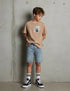SOMEONE B Leon t-shirt - dark beige - 152 LEONB02E