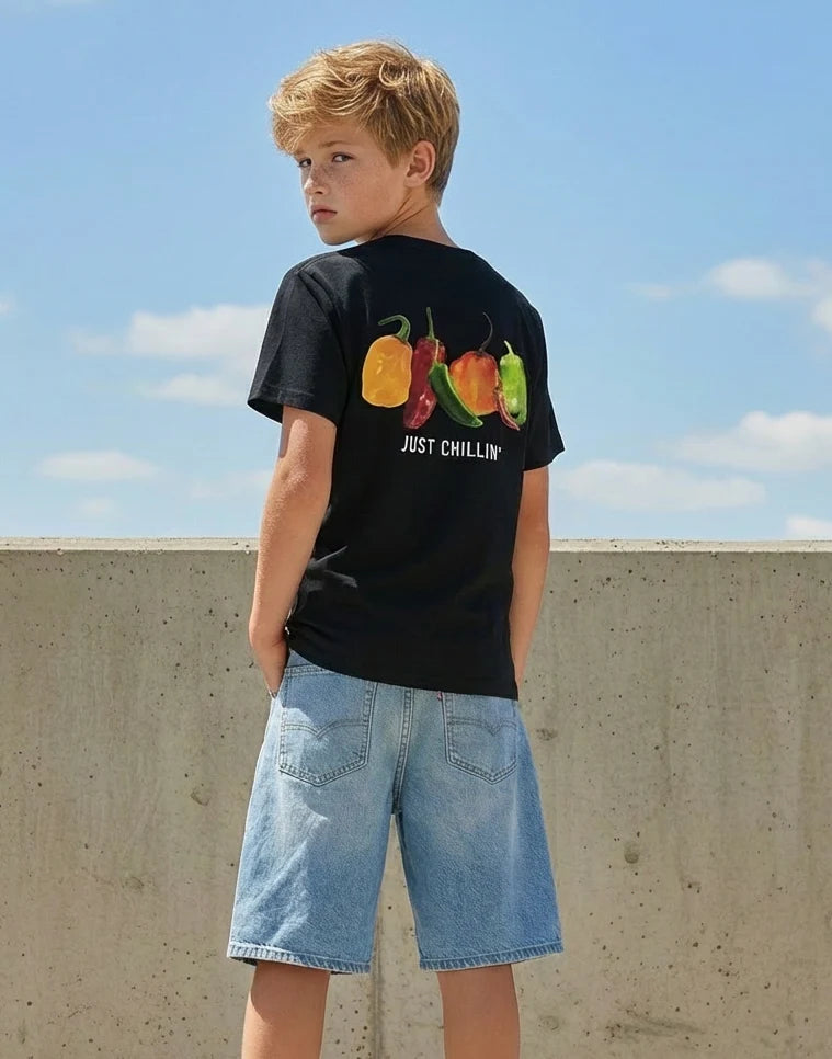 SOMEONE B Leon t-shirt - zwart - 152 LEONB02M