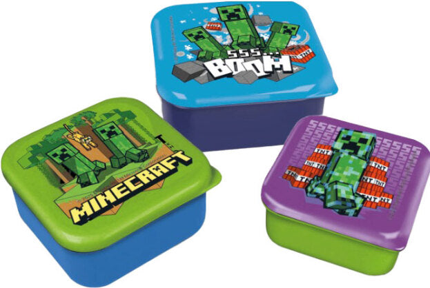 MINECRAFT Snackboxset 3st