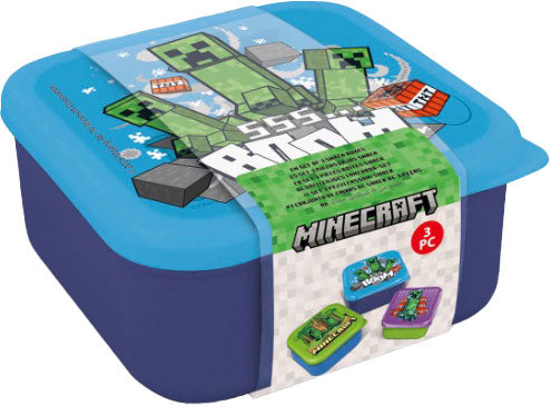 MINECRAFT Snackboxset 3st
