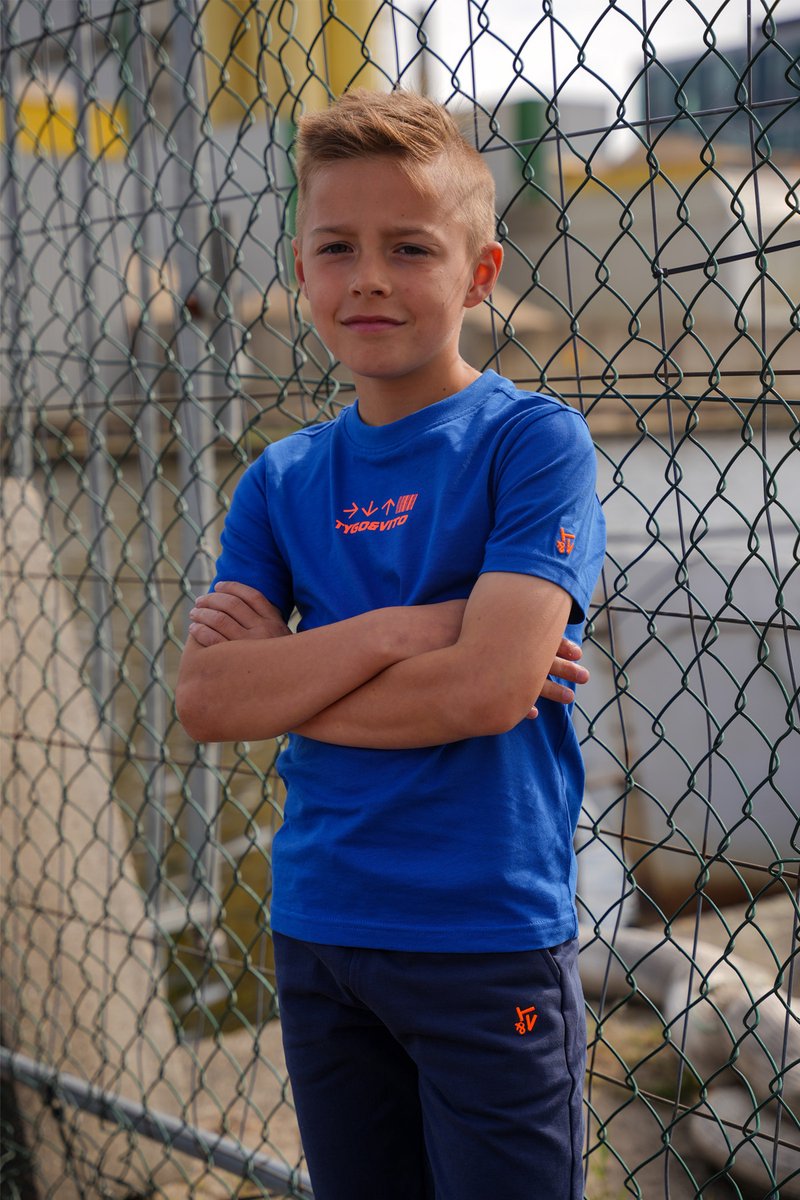 TYGO&VITO B Tein t-shirt - true blue - 122/128