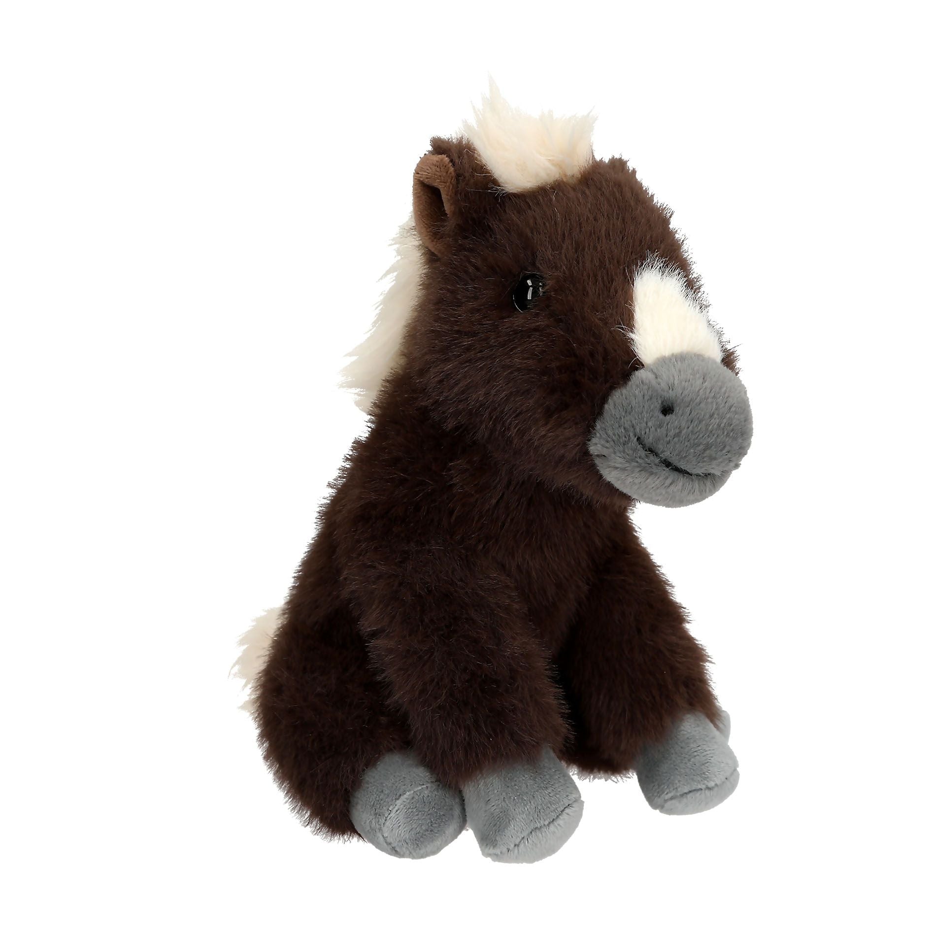 MISS MELODY Knuffel paard20cm - bruin