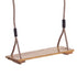 DICE Schommelzitje - hardhout gevernist met beige touw