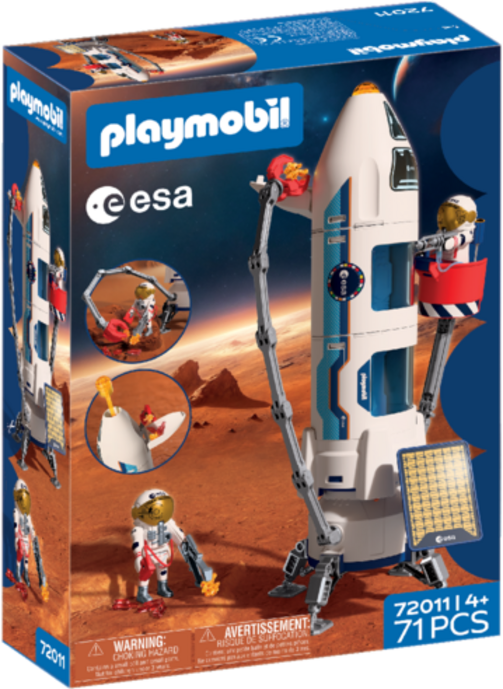 PLAYMOBIL 72011 - Esa Mars onderzoeksraket