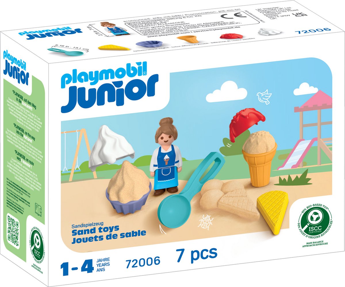 PLAYMOBIL Junior 72006 - zand-ijswinkel
