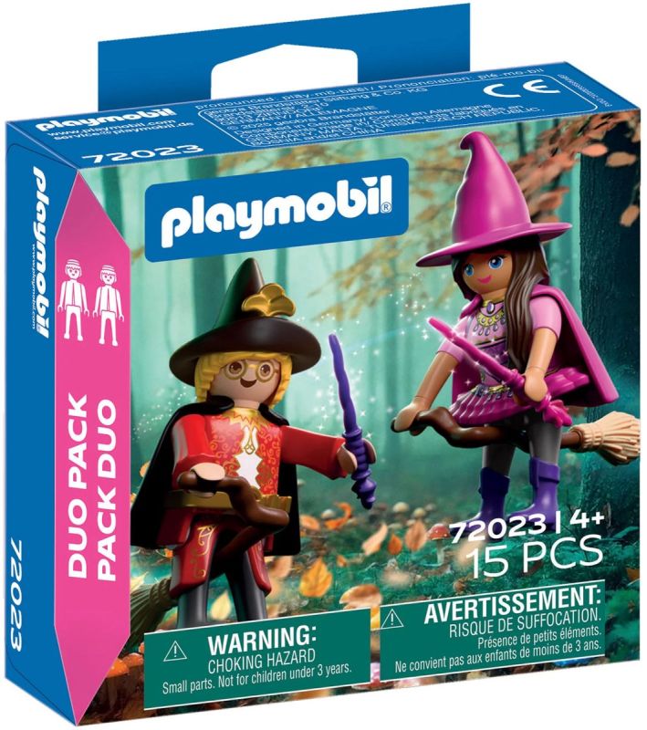 PLAYMOBIL 72023 - Duopack heks en tovenaar