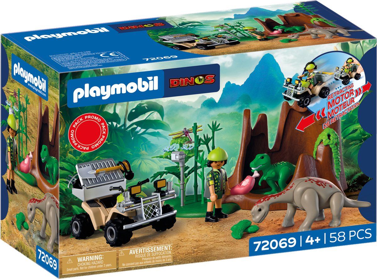 PLAYMOBIL 72069 - dino schuiilplaats