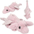 SNUKIS Knuffel draak - roze
