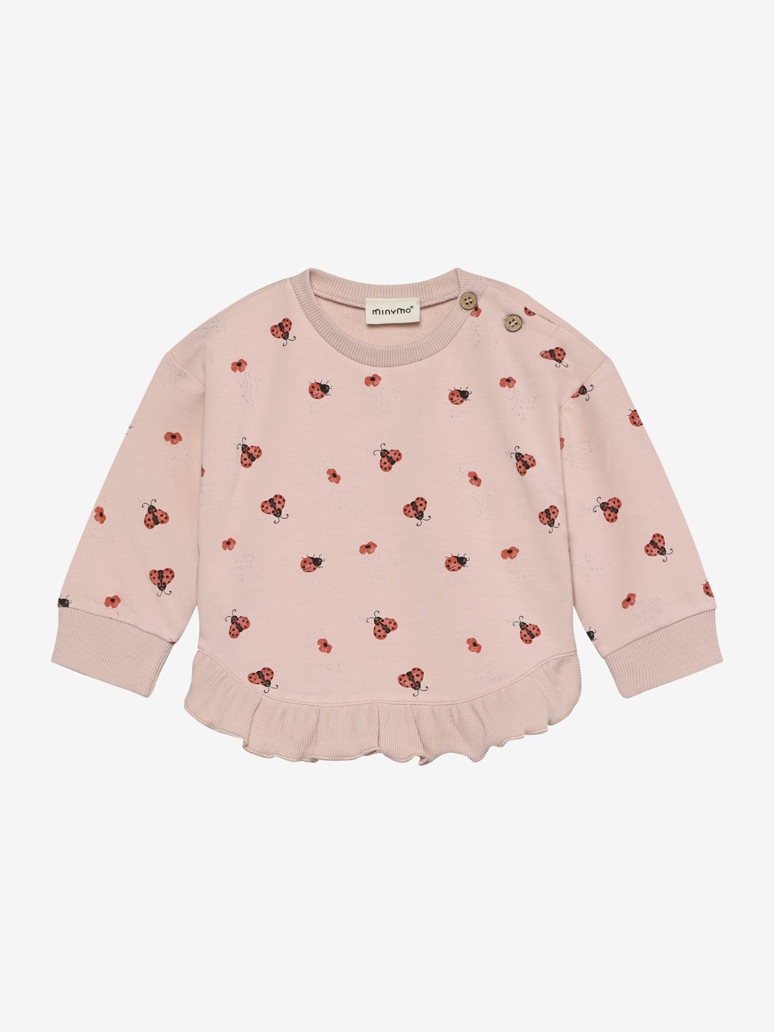 MINYMO G Sweatshirt LS - peach whip - 74