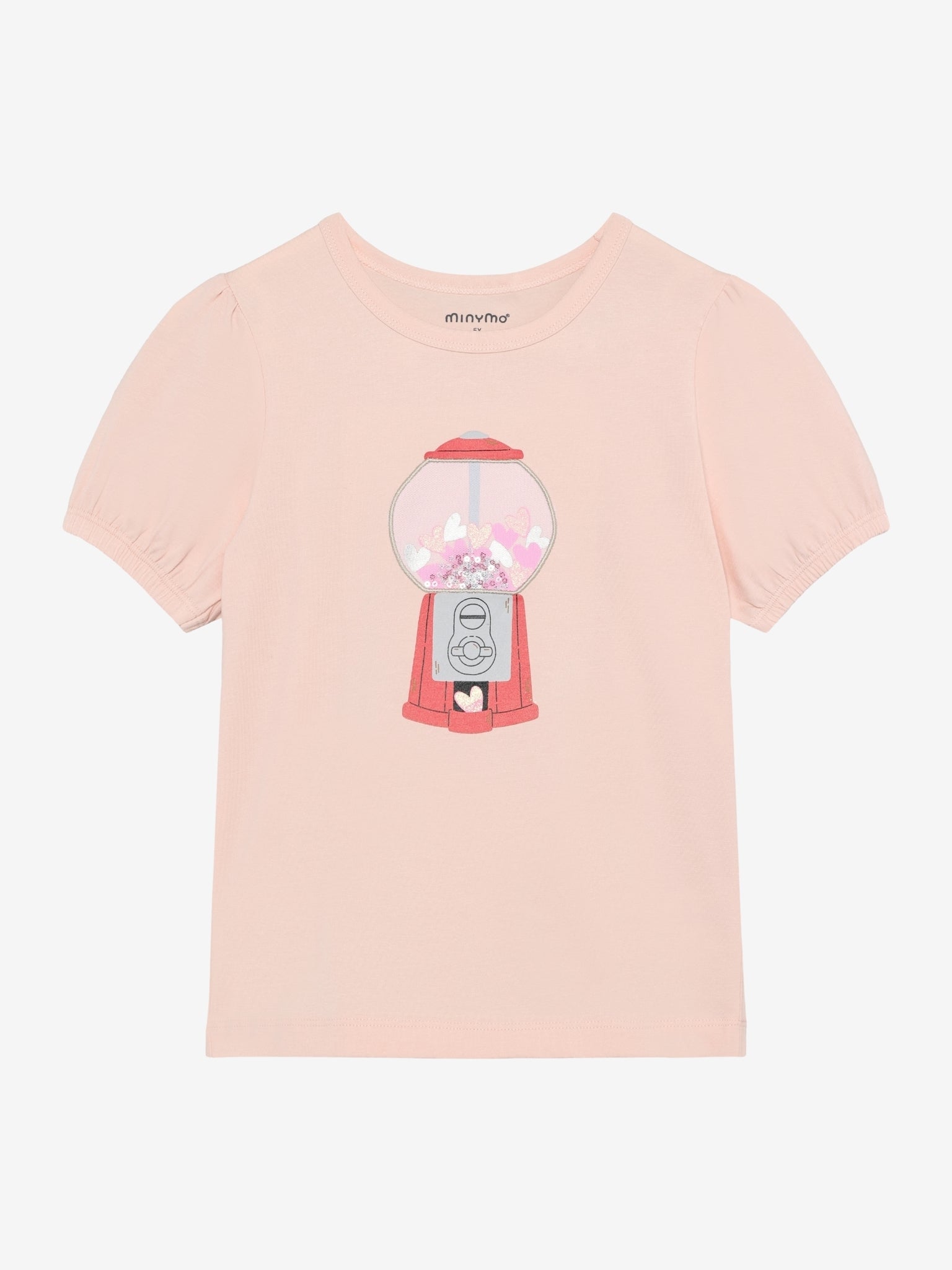 MINYMO G T-shirt - peach whip - 122
