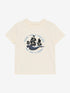 MINYMO B T-shirt - white swan - 134
