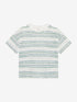 ENFANT B T-shirt gestreept - brunnera blue - 134