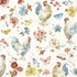 IHR Servetten 33x33cm - country rooster cream   4084901060