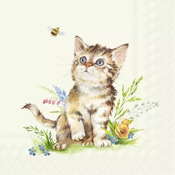 IHR Servetten 33x33cm - kira green   4104501529