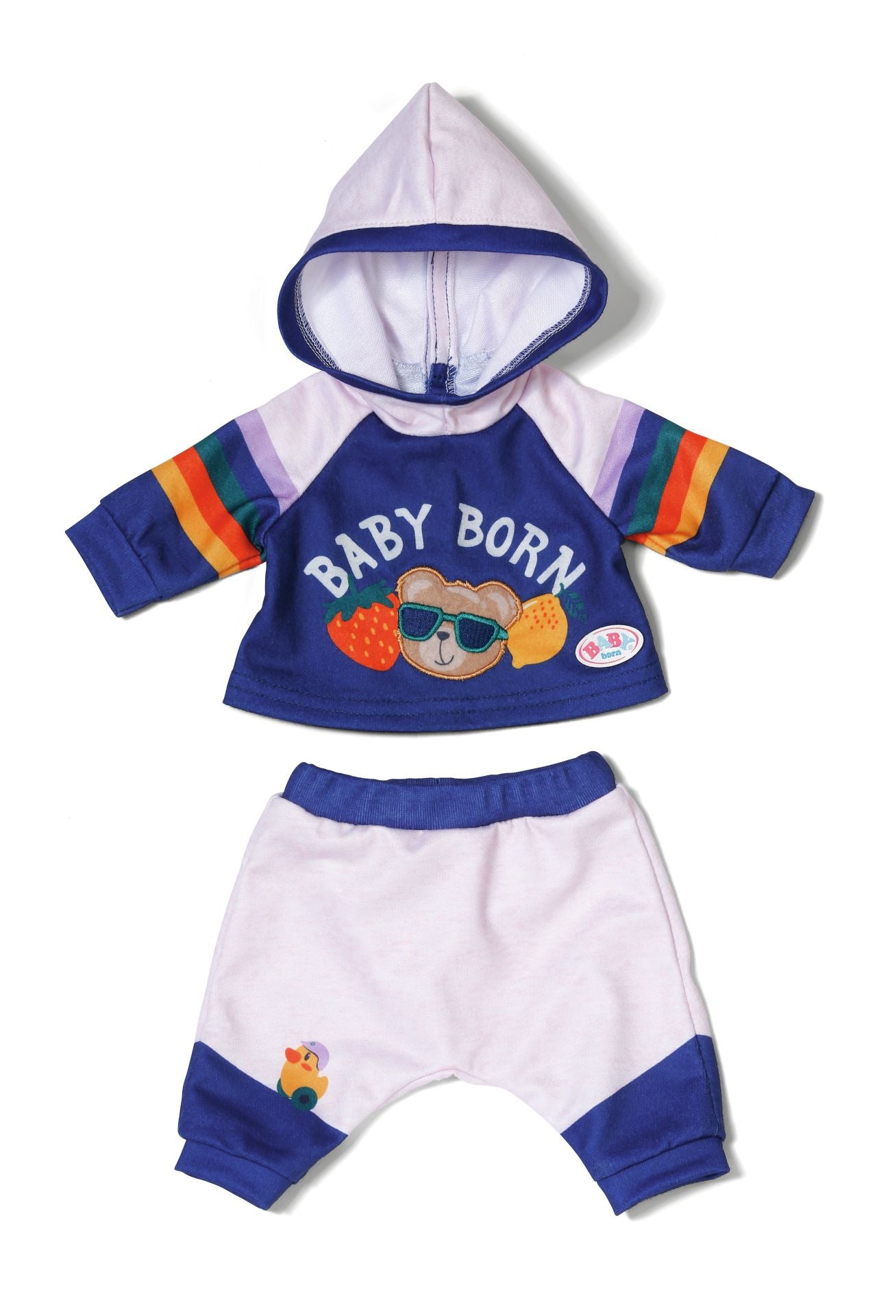 ZAPF BABY born - Jogging Suit Navy 43cm