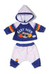ZAPF BABY born - Jogging Suit Navy 43cm
