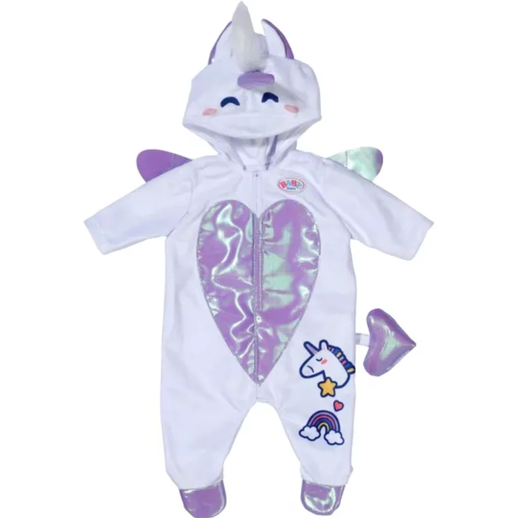 ZAPF BABY born - Unicorn Onesie 43cm