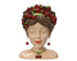 Vaas vrouw - 14x12x17cm - rood