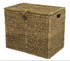 Opbergbox mand m/ deksel - M 63x41x53cm - naturel