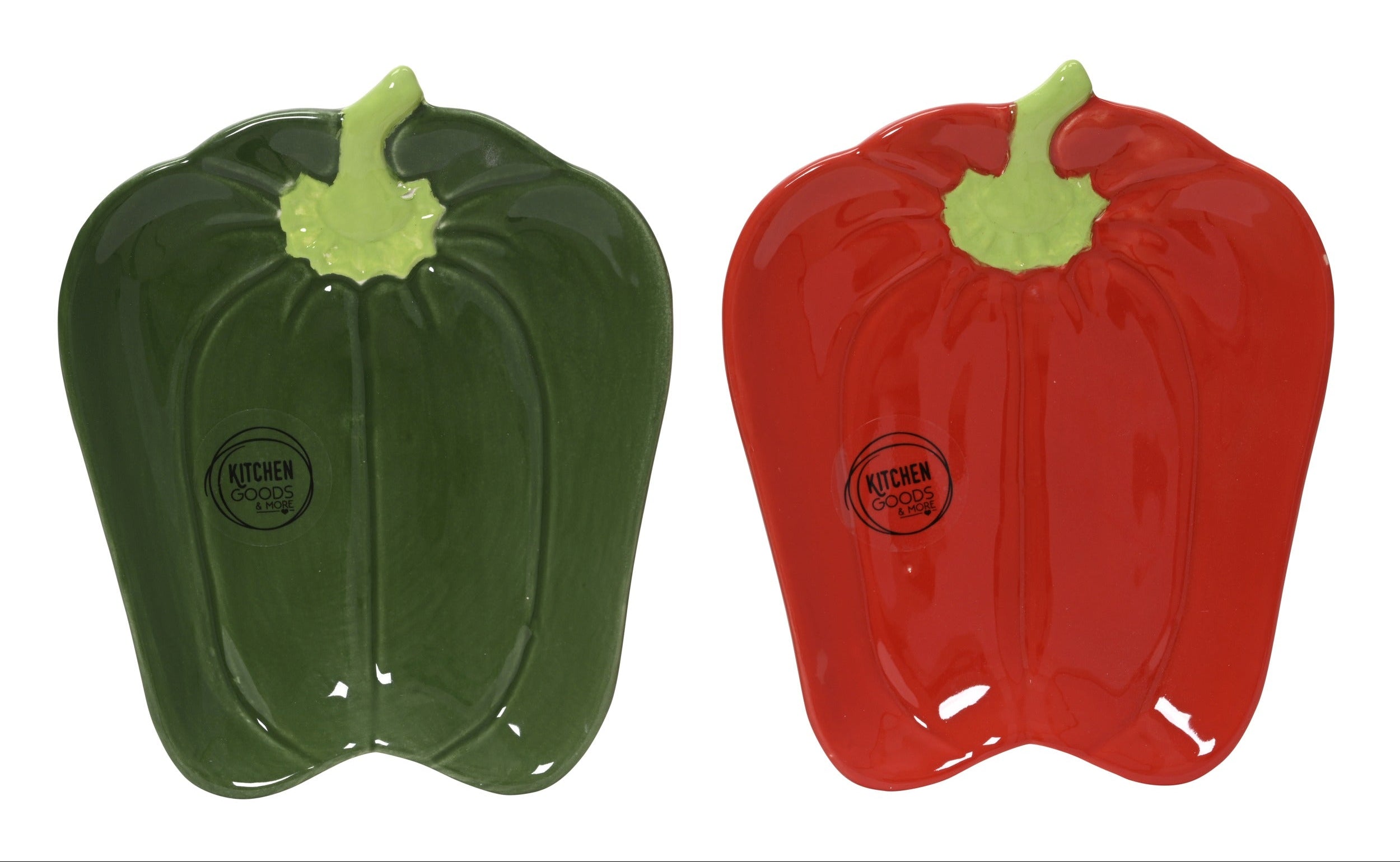 Bord paprika - 16x13cm - ass. (prijs per stuk)
