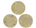 Placemat maisblad rond - 38cm - ass. (prijs per stuk)