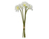 Boeket op steel - 35x16cm - creme