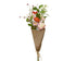 Boeket polyester - 20x13x70cm - l. roze/multi
