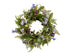 Bloemenkrans - 55x15cm - paars/multi