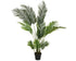 Palmboom in pot plastic - 90x150cm - groen