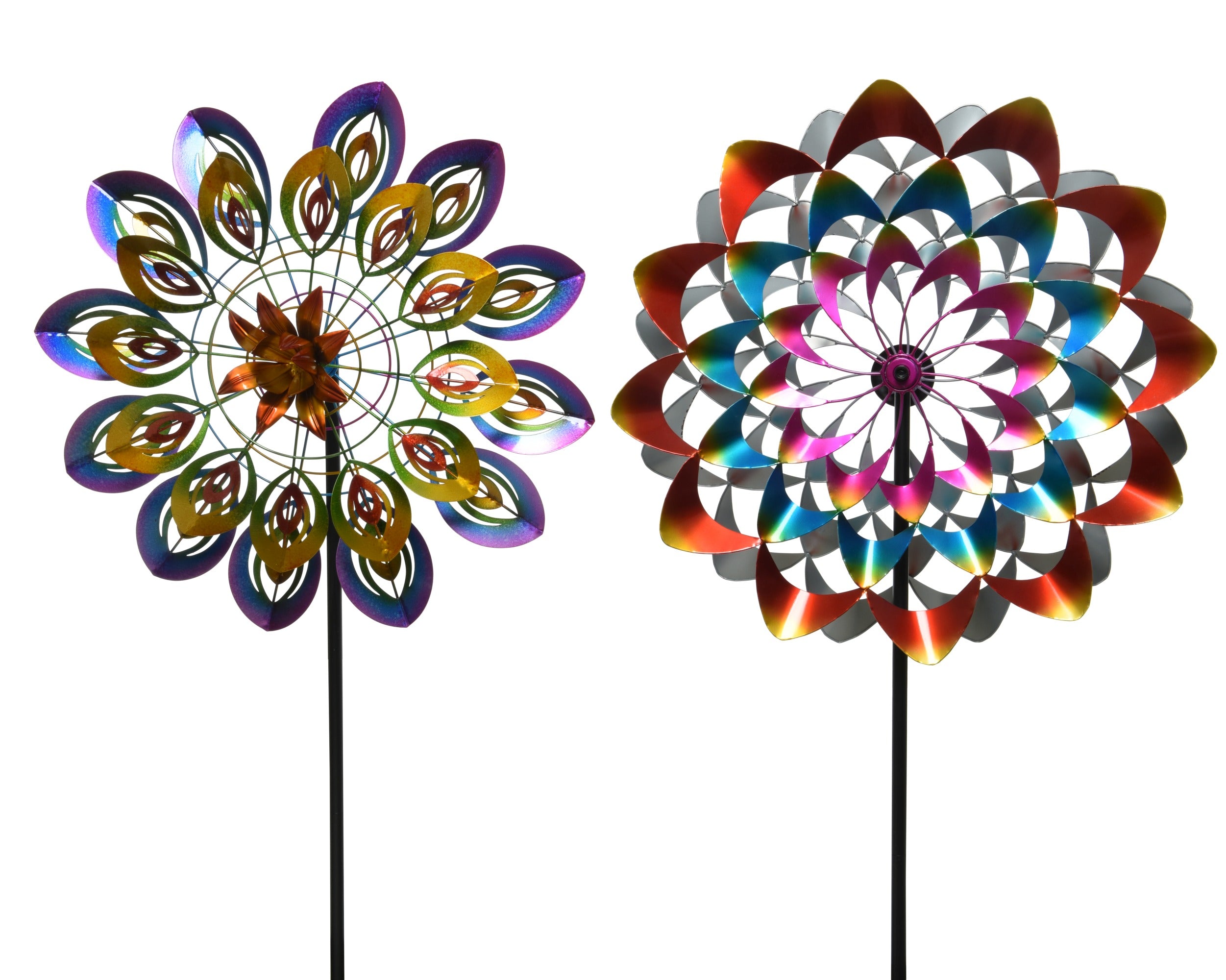 Windmolen ijzer buiten - 22x61x183cm - multi ass. (prijs per stuk)