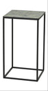Plantentafel outdoor mozaiek - S 34x62cm - zwart/ groen