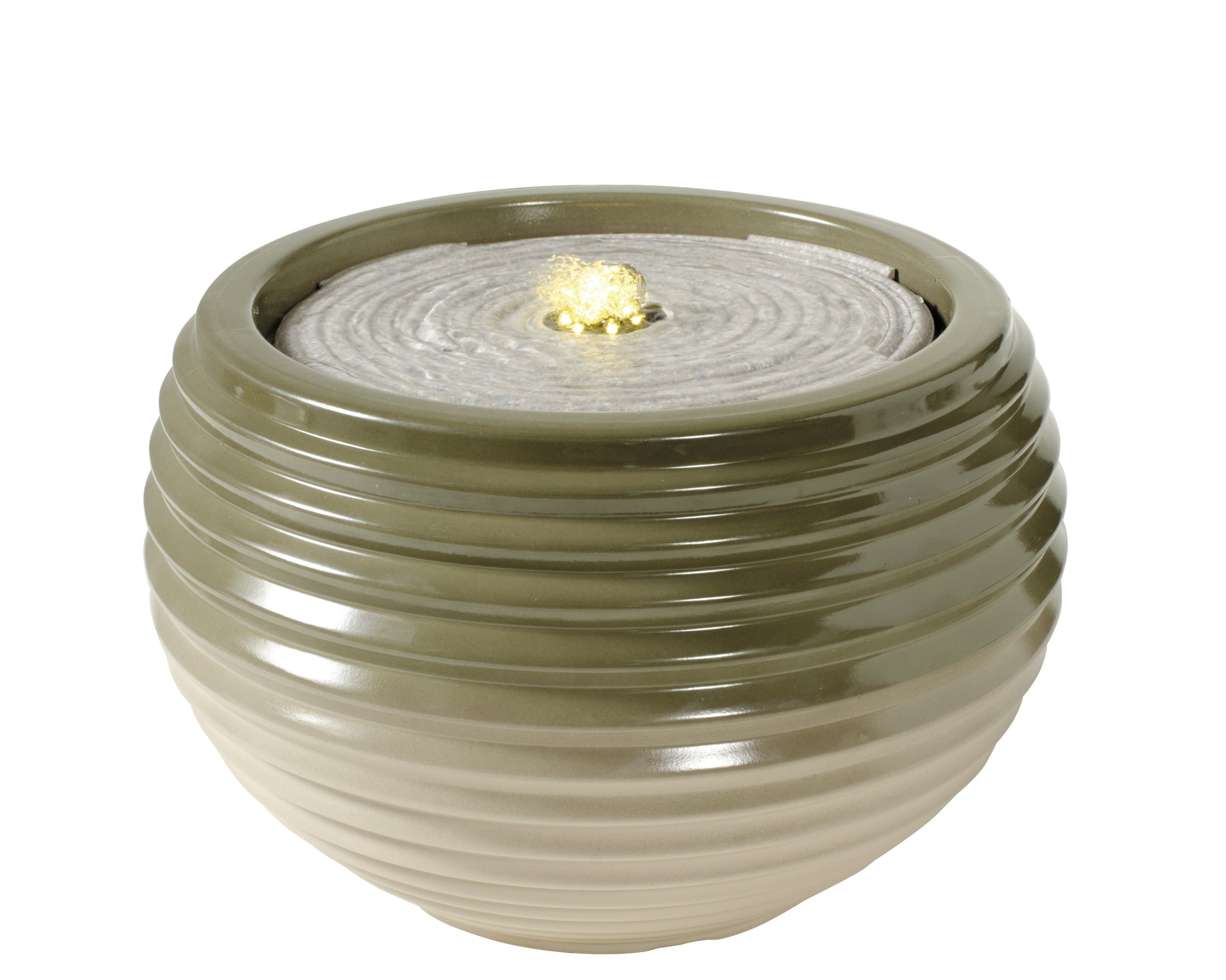 LED Fontein outdoor - 29x19cm - salie groen