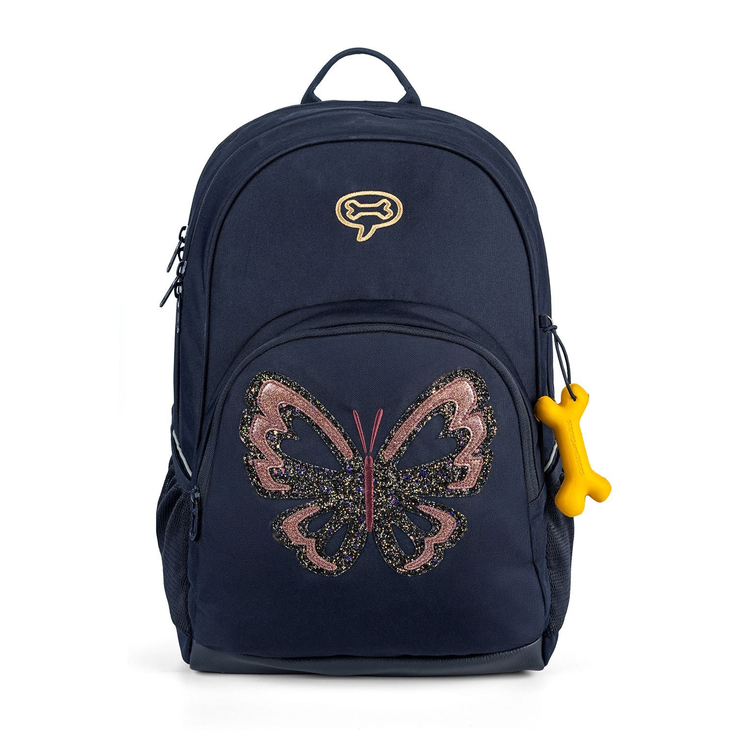 STONES&BONES Aspen 3.0 rugzak - Glitter butterfly navy