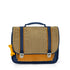 STONES&BONES Cassis schooltas - Corduroy khaki + honey