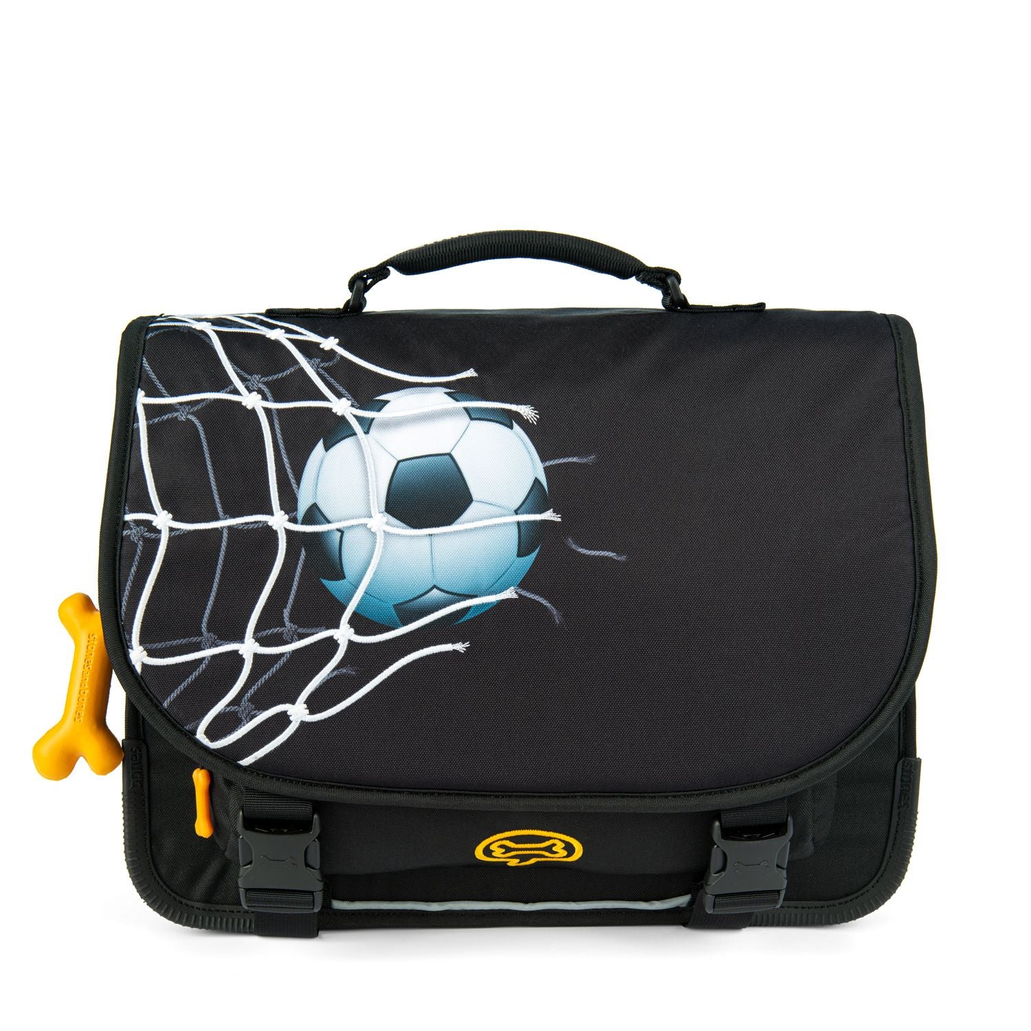 STONES&BONES Cedar schooltas - Goalgetter black