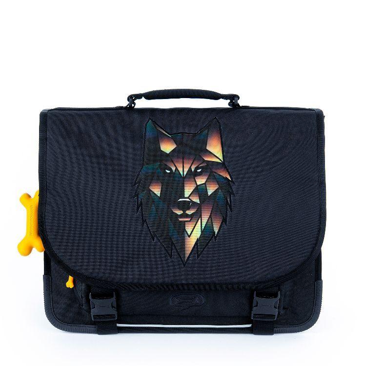 STONES&BONES Cedar schooltas - Wolf navy