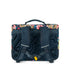 STONES&BONES Lily schooltas  - Floral ambush navy