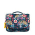 STONES&BONES Lily schooltas  - Floral ambush navy