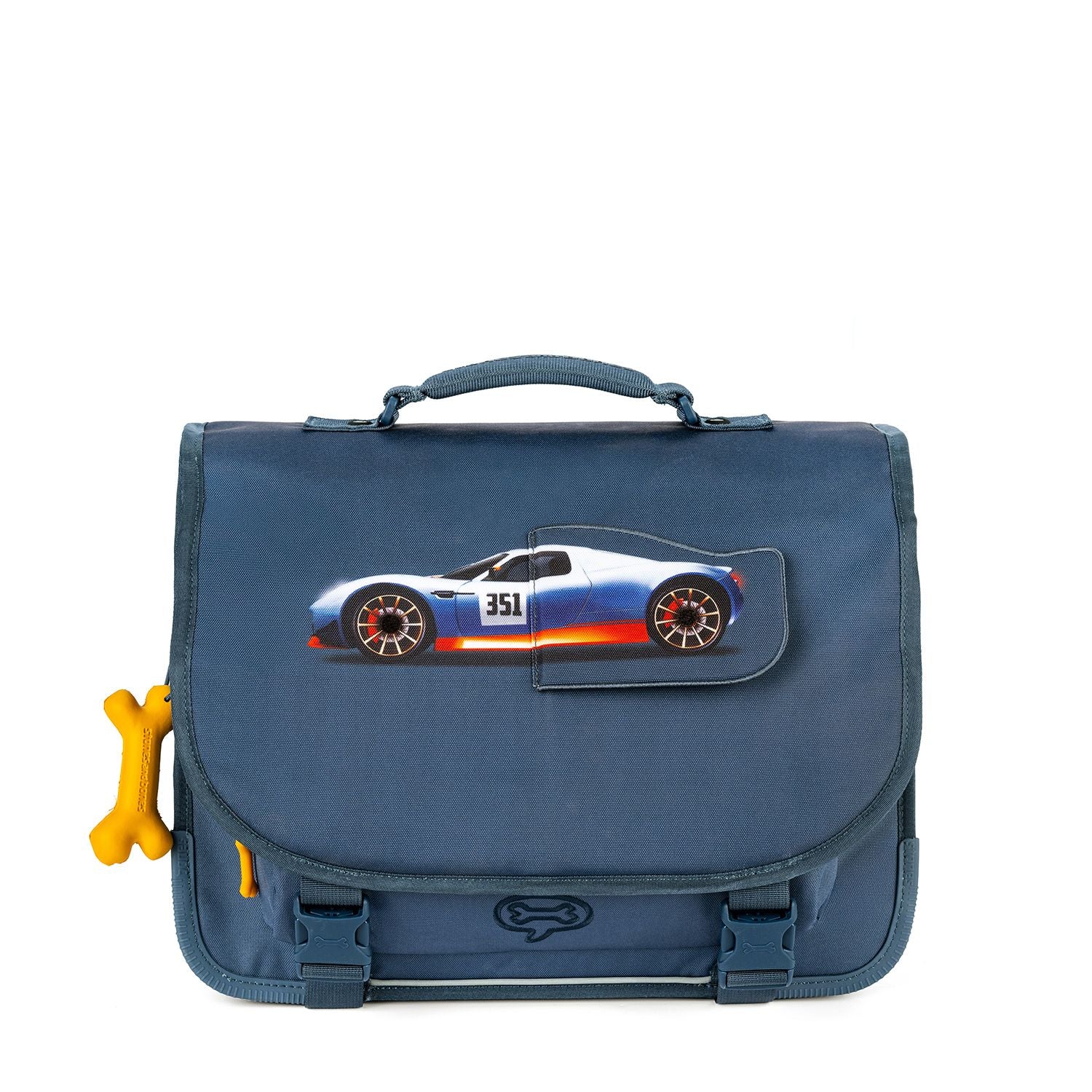 STONES&BONES Lily schooltas - Timeshift petrol