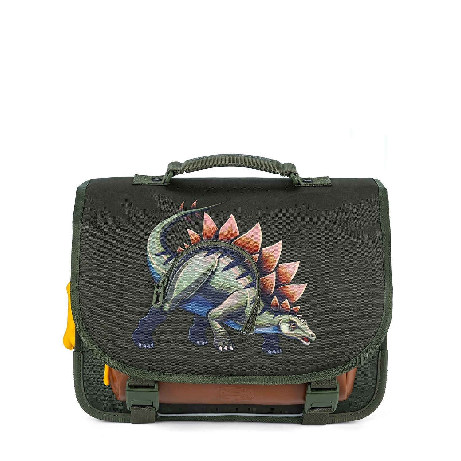 STONES&BONES Lotus schooltas - Dino digest khaki