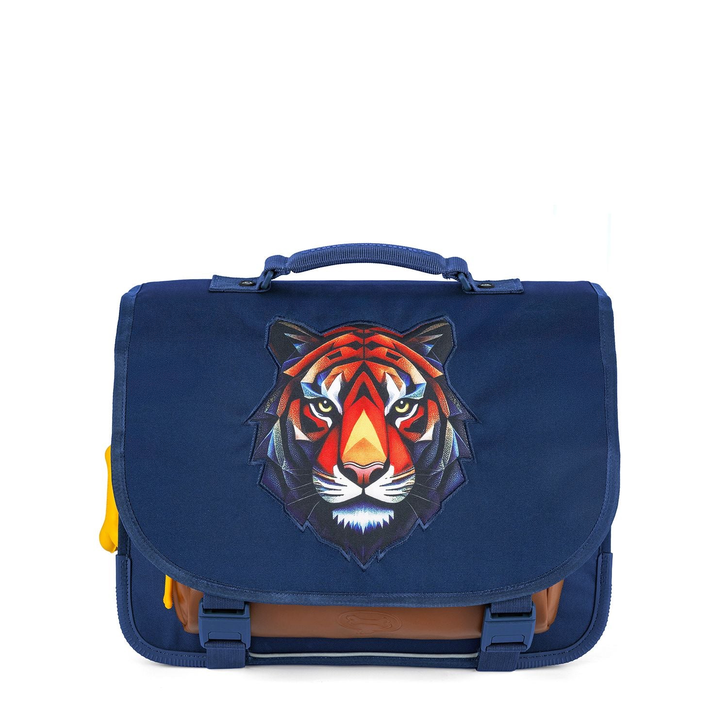 STONES&BONES Lotus schooltas - Tiger facet indigo