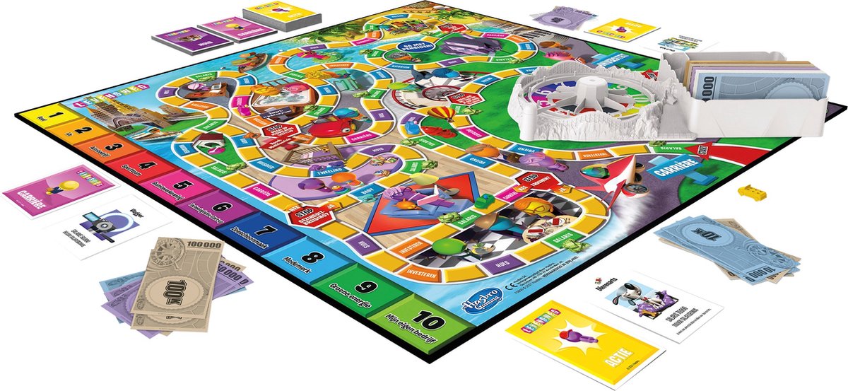 HASBRO Familie spel - Levensweg 54846351MBN  F0800