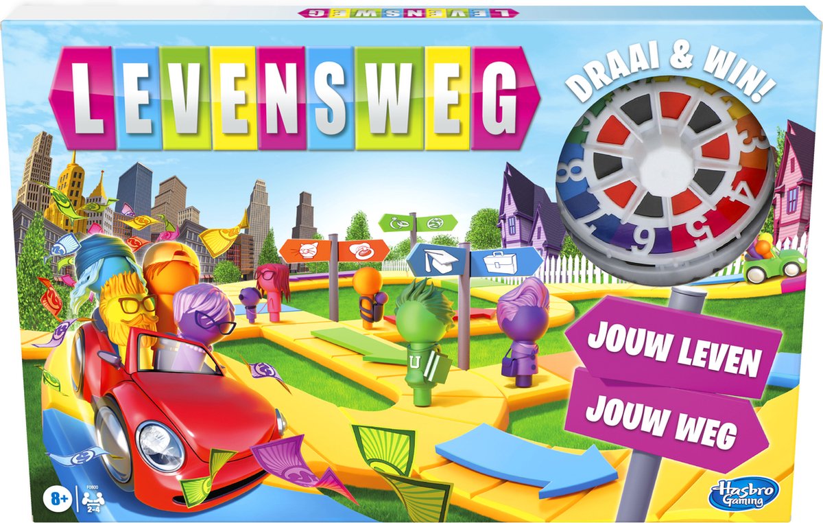 HASBRO Familie spel - Levensweg 54846351MBN  F0800